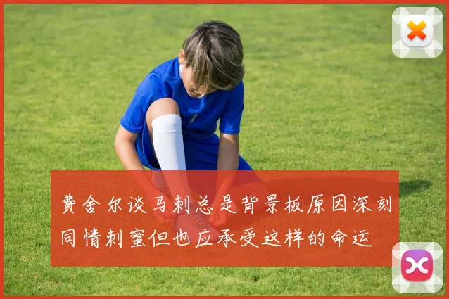 费舍尔谈马刺总是背景板原因深刻同情刺蜜但也应承受这样的命运